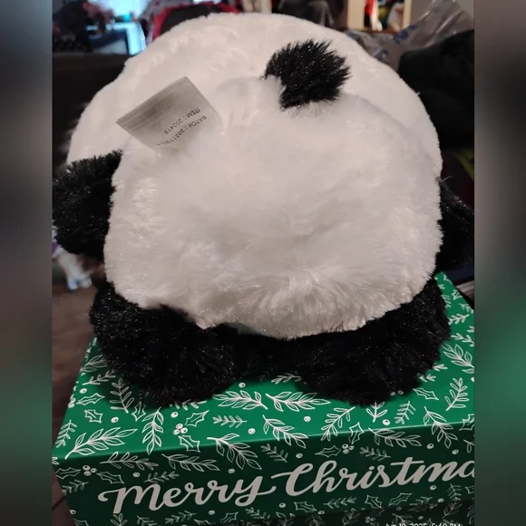 Hello Kitty Panda Plush with Pink Bow - Picture 8 of 8